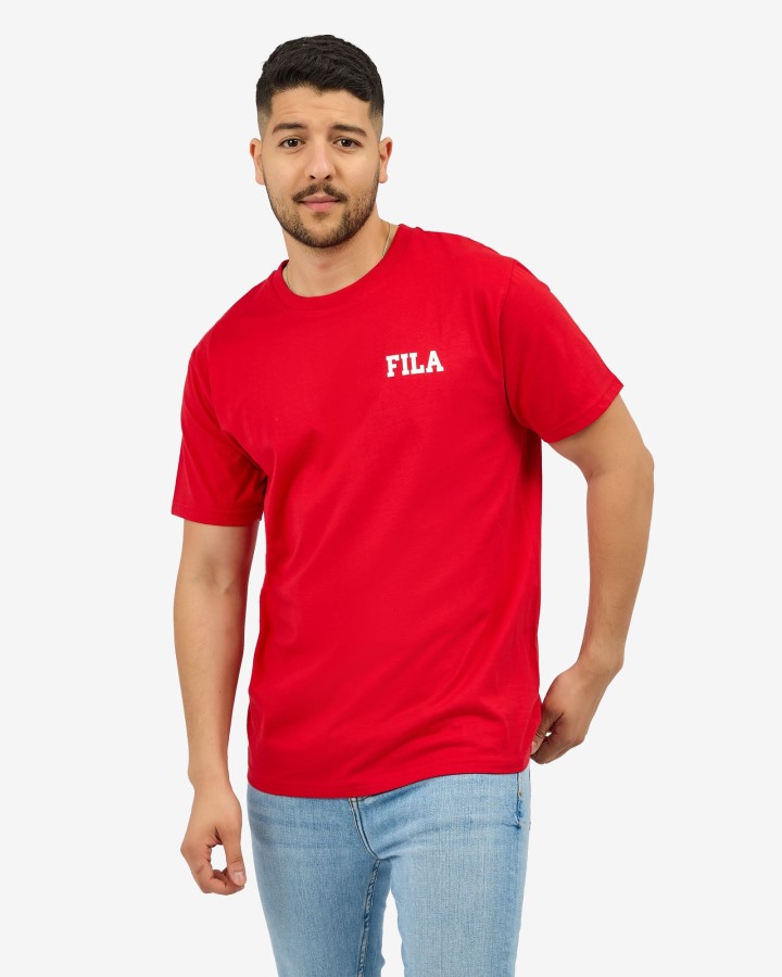 Red Fila Outlets Juan Tee