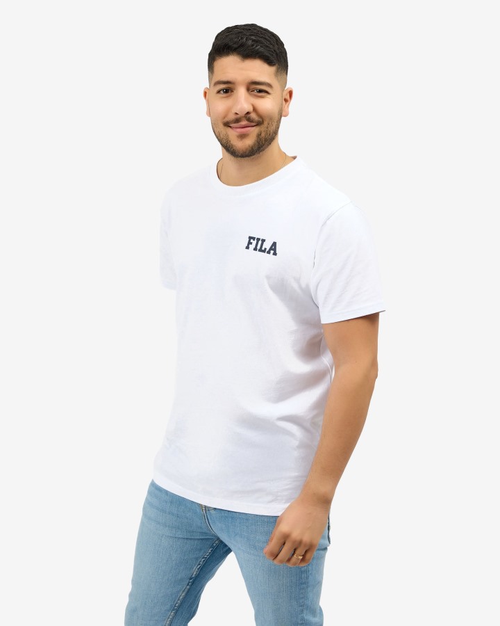 Juan Tee White Fila Outlets