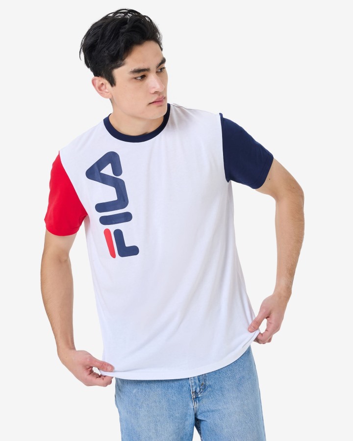 White Bjorn Tee Fila Outlets
