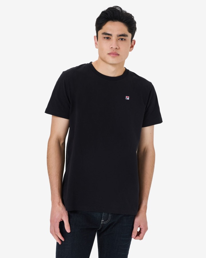 Fila Outlets Men's Heritage Badge 2.0 Tee Black