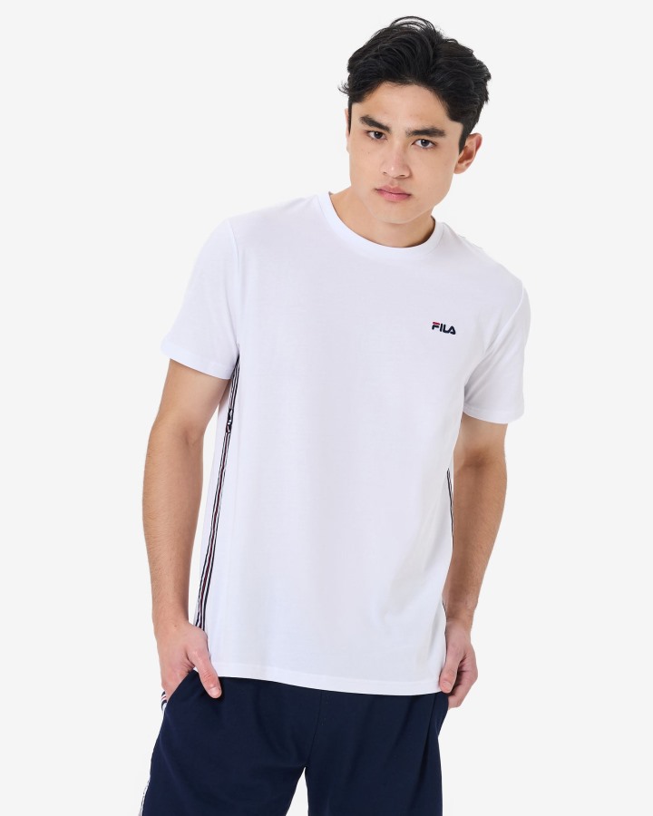 Men's Elias Tee Fila Outlets White