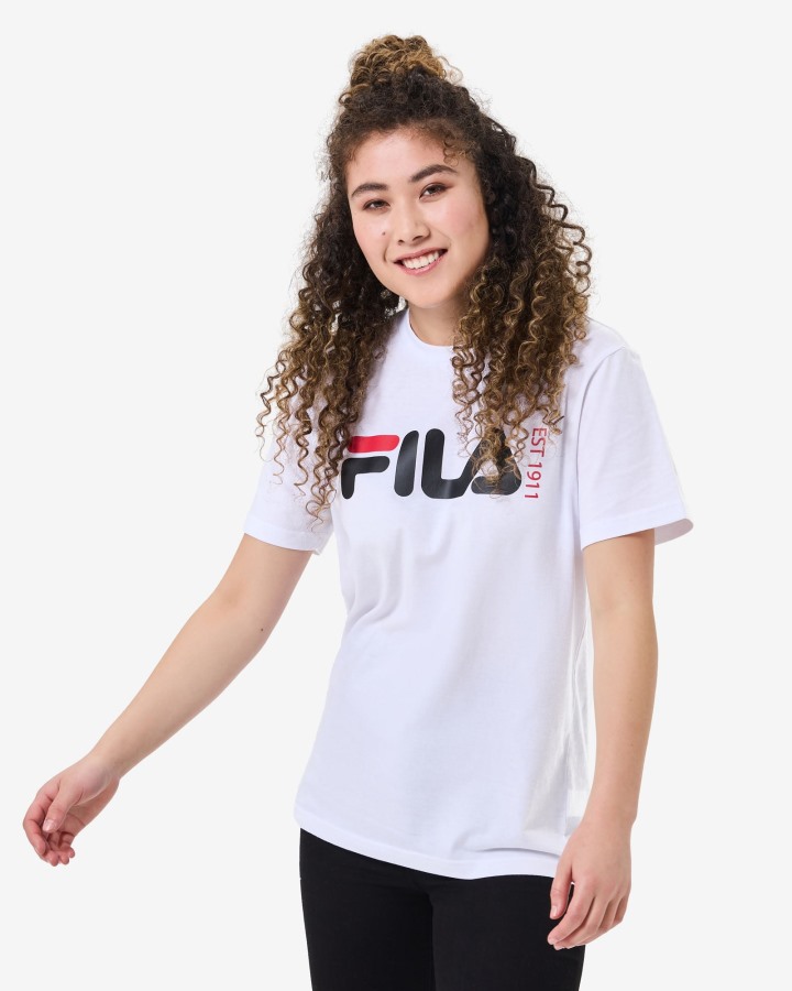 Fila Outlets White Unisex London Tee