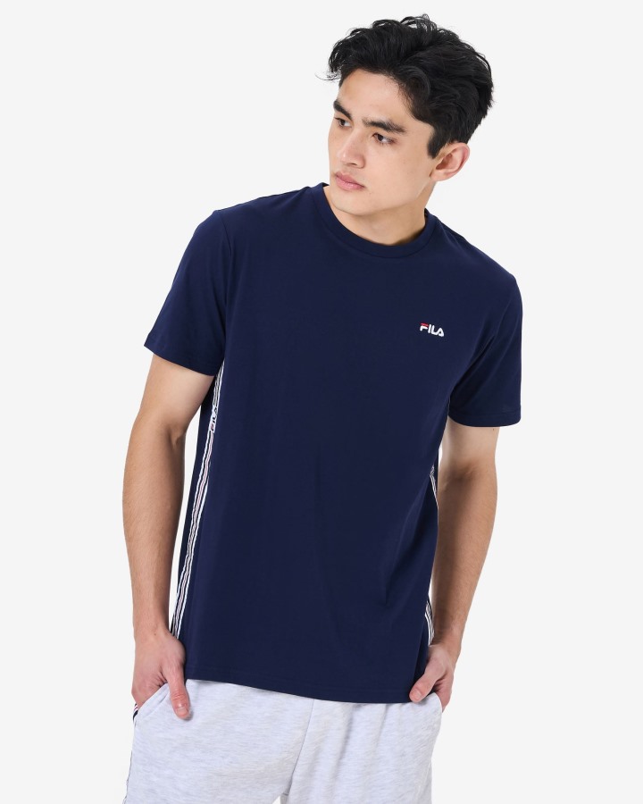 Men's Elias Tee New Navy Fila Outlets