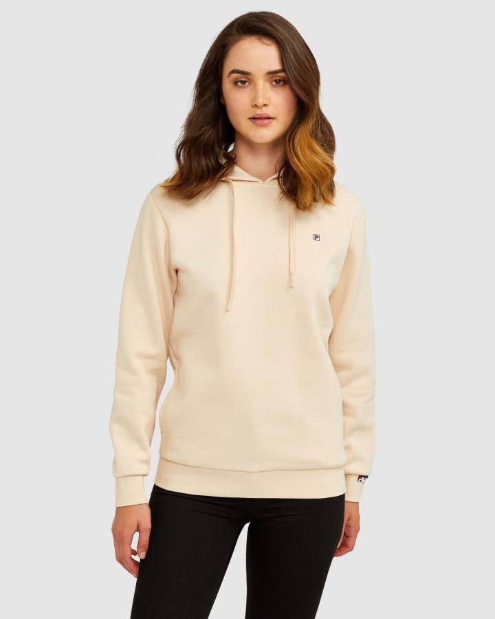 Unisex Badge 2.0 Hood Fila Outlets Almond Peach