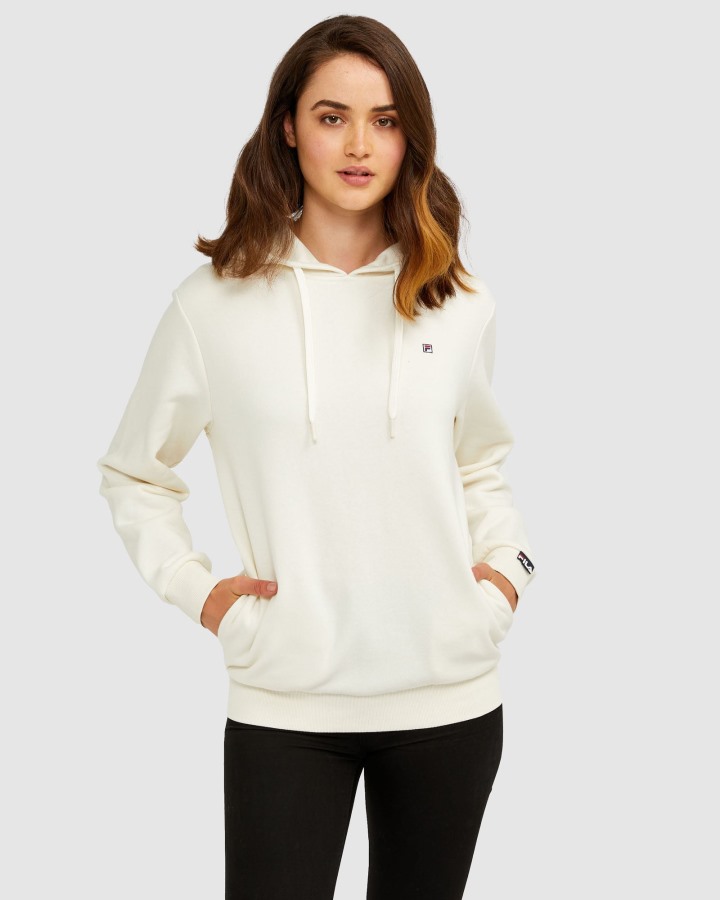 Fila Outlets White Assylum Unisex Badge 2.0 Hood