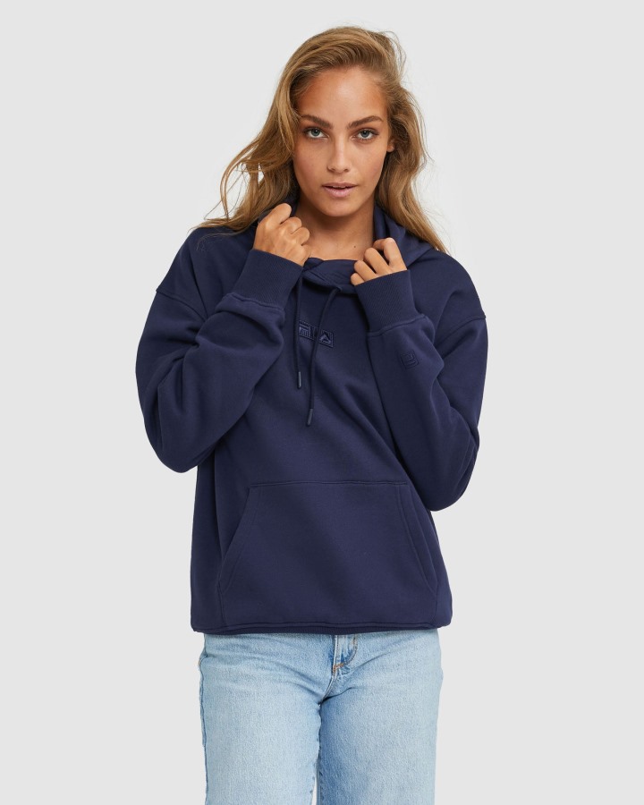 Unisex Urban Classics 2.Zero Hood New Navy Fila Outlets