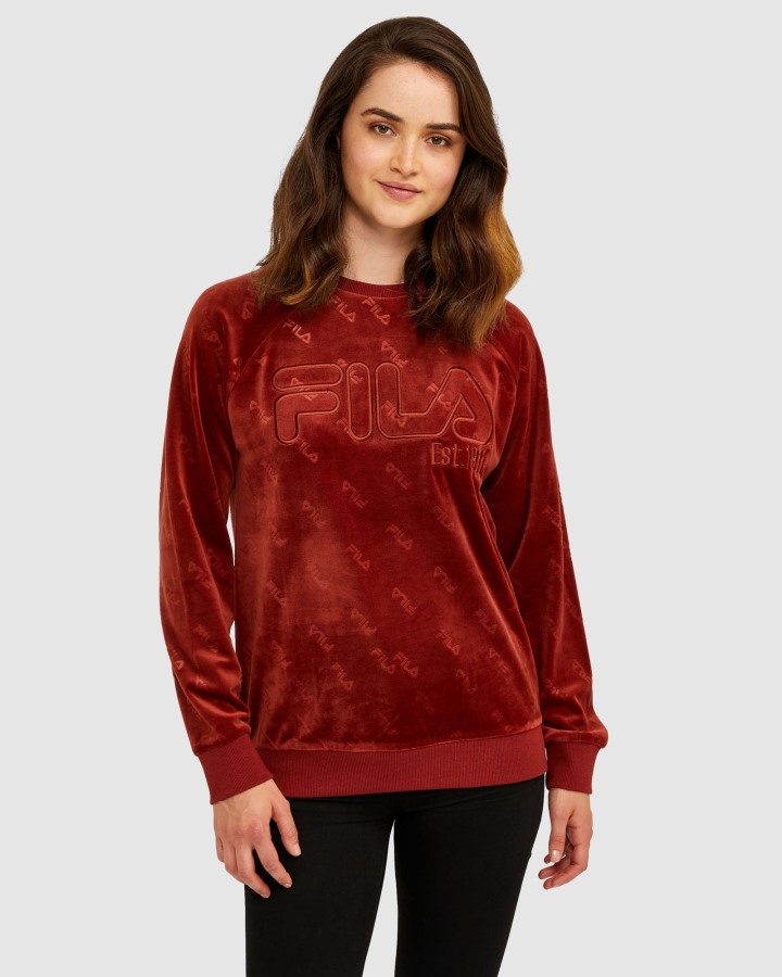 Fila Outlets Unisex Dallas Crew Brick