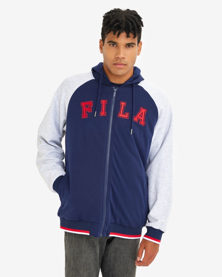 Fila Outlets Men's Luis Jacket New Navy