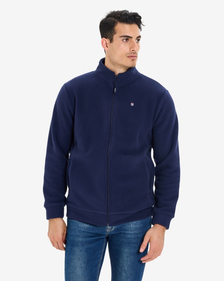 Men's Easton Jacket Fila Outlets New Navy