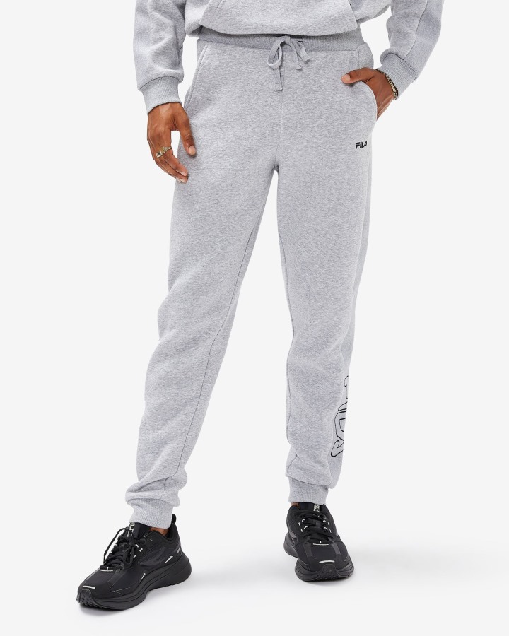 Grey Marle Fila Outlets Men's Jay Trackpant