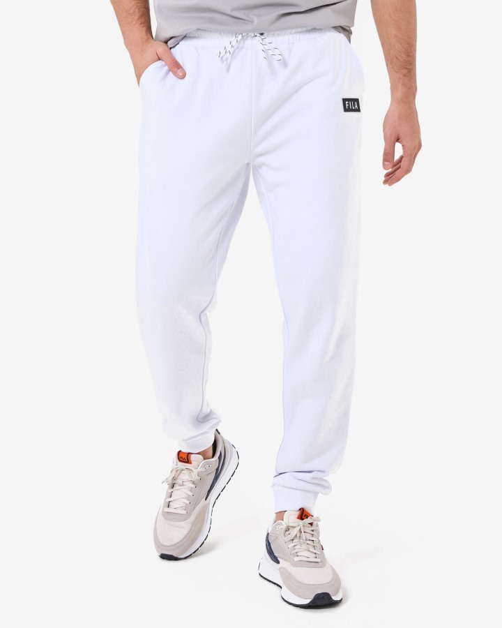 Fila Outlets White Unisex Arlo Trackpant