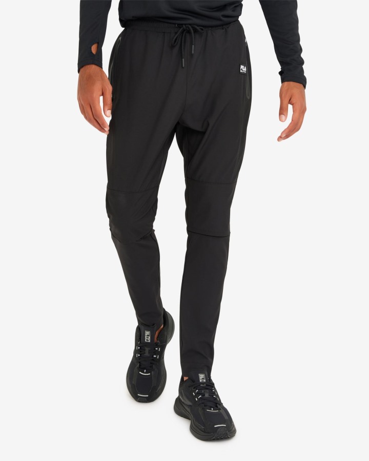 Black Men's Luca Running Pant Fila Outlets