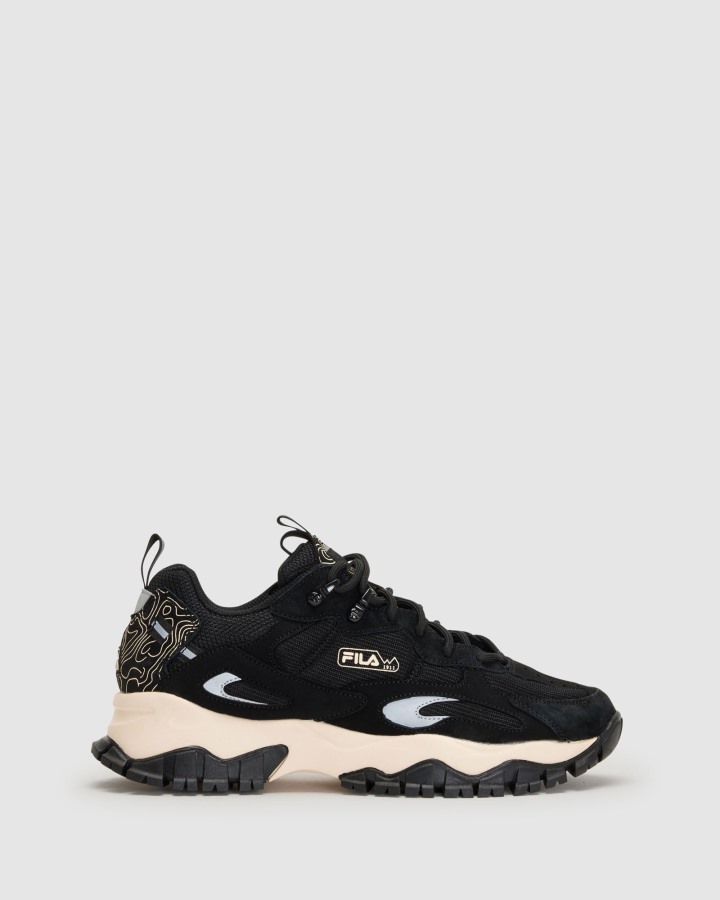 Black/Ecru Fila Outlets Men's Ray Tracer TR2