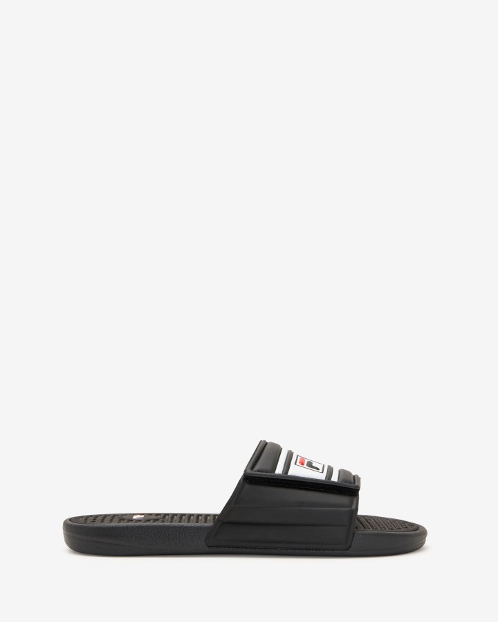 Black Fila Outlets Unisex Fila Outlets Atrani Slide