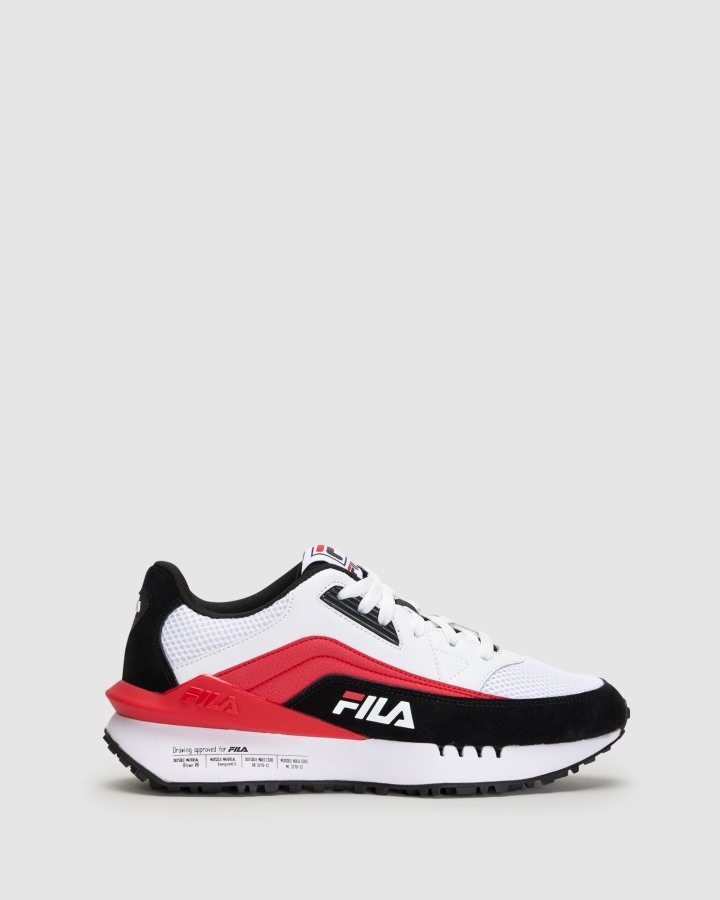 Men's N-Gen Skyway White/Black/Red Fila Outlets
