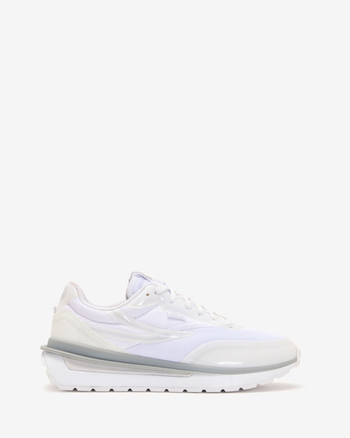 Men's Renno Patched Fila Outlets White/Glacier Gray/White