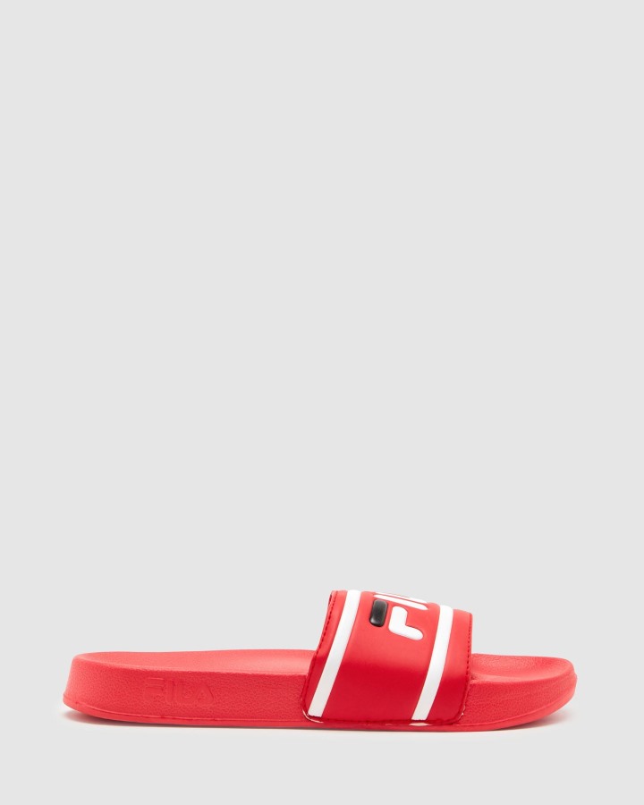 Red Fila Outlets Fila Outlets SLIDE