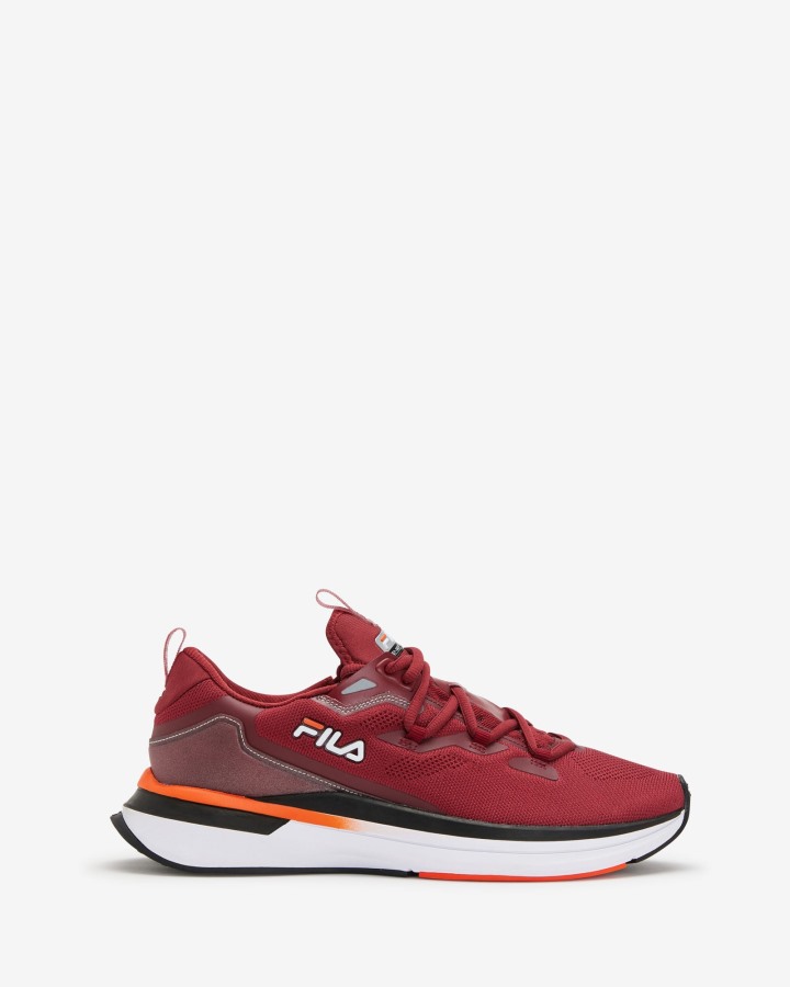 Rosewood/White/Flame Fila Outlets Men's Realmspeed 22