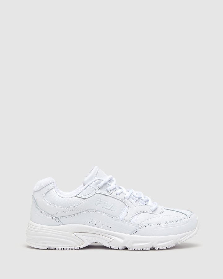 White Fila Outlets Men's Memory Workshift