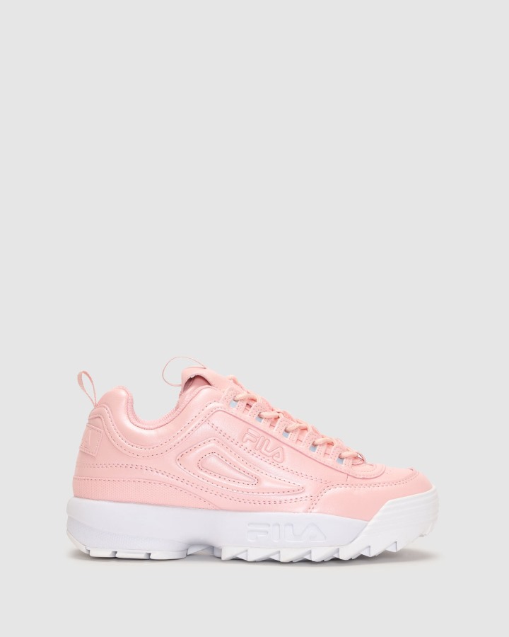 Rosquarz/Rosquarz/White Fila Outlets Women's Disruptor II Pearlized