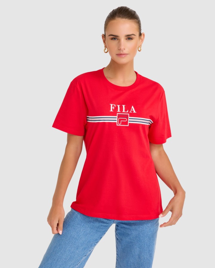 Fila Outlets Cathy Tee Red