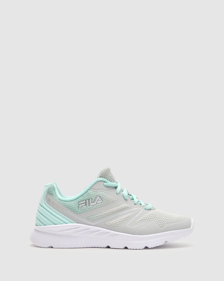 Women's Memory Panorama 8 Glaciergray/Fairaqua/White Fila Outlets