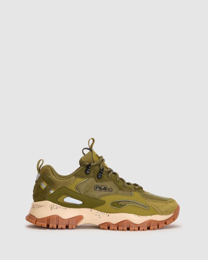 Women's Ray Tracer TR2 Fila Outlets Grnmoss/Avocado/Black