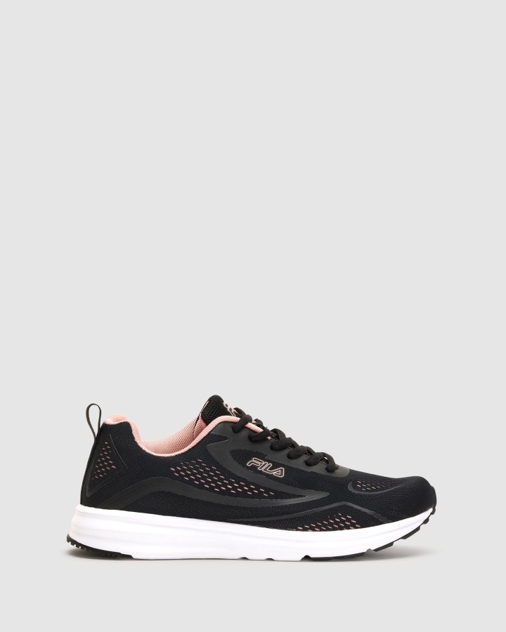 Fila Outlets Black/Rose Women's Pavia