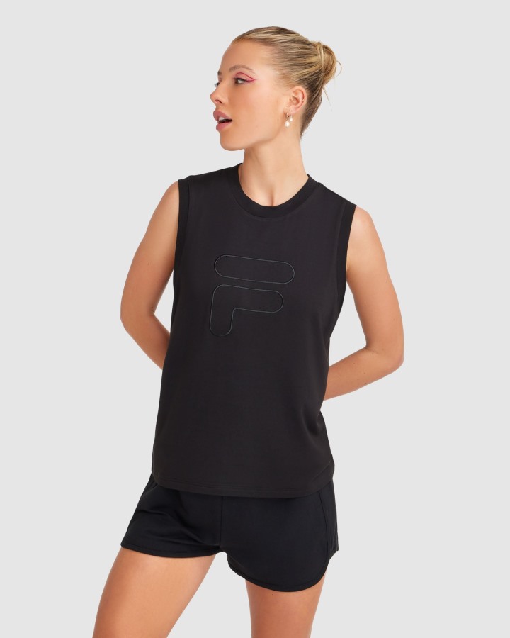 Fila Outlets Black Women's Spencer Tank