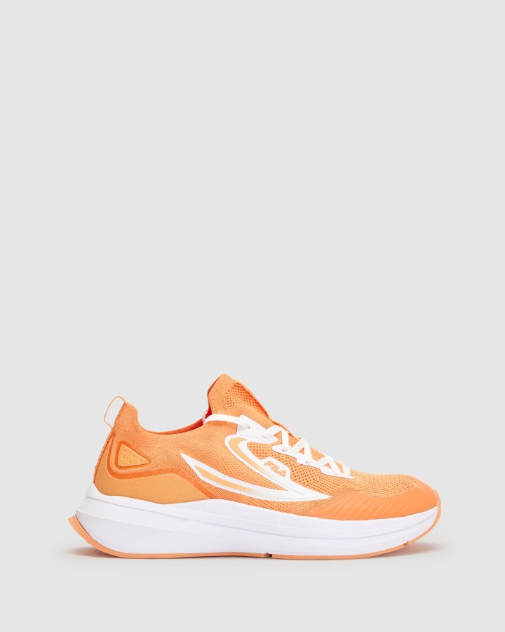Women's Kinetic Training Fila Outlets Orange Chiff/White