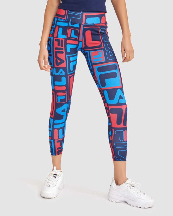 Fila Outlets Women's Anja Tights New Navy