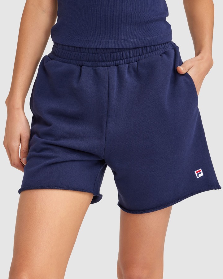 New Navy Fila Outlets Women's Cinzia Short