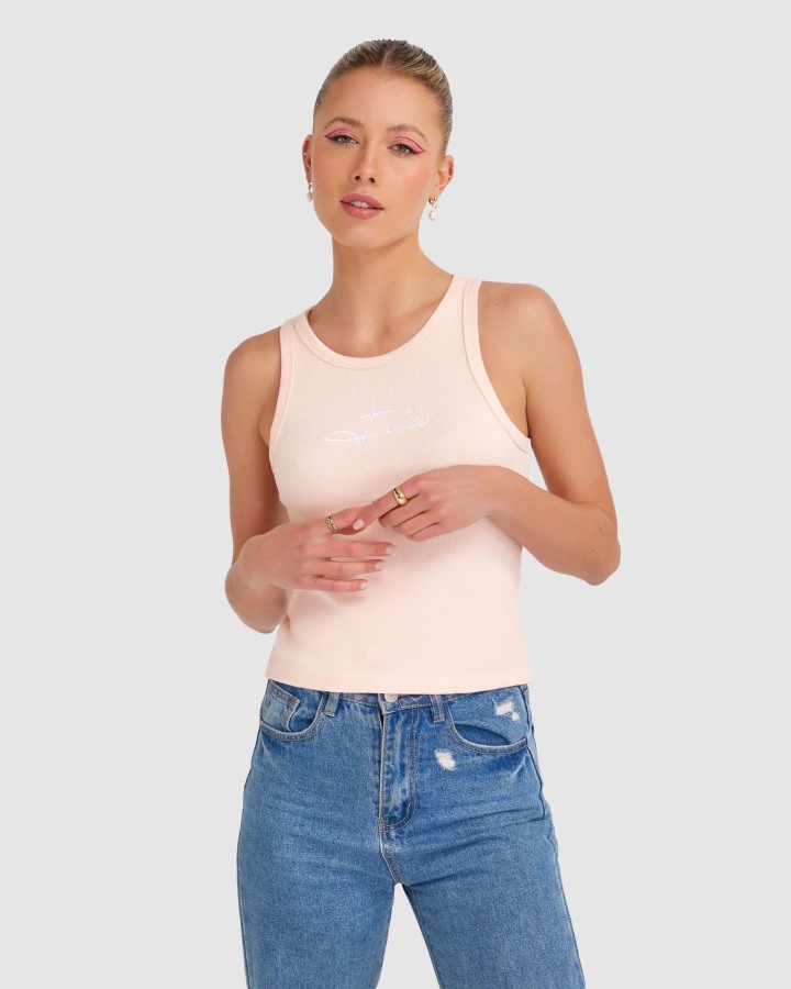 Women's Cinzia Rib Tank Fila Outlets Fairytale