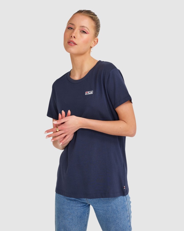 Fila Outlets New Navy Women's Imogen Tee