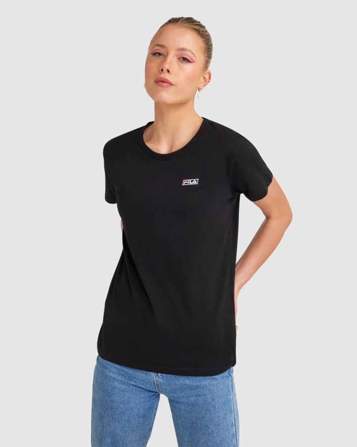 Black Fila Outlets Women's Imogen Tee