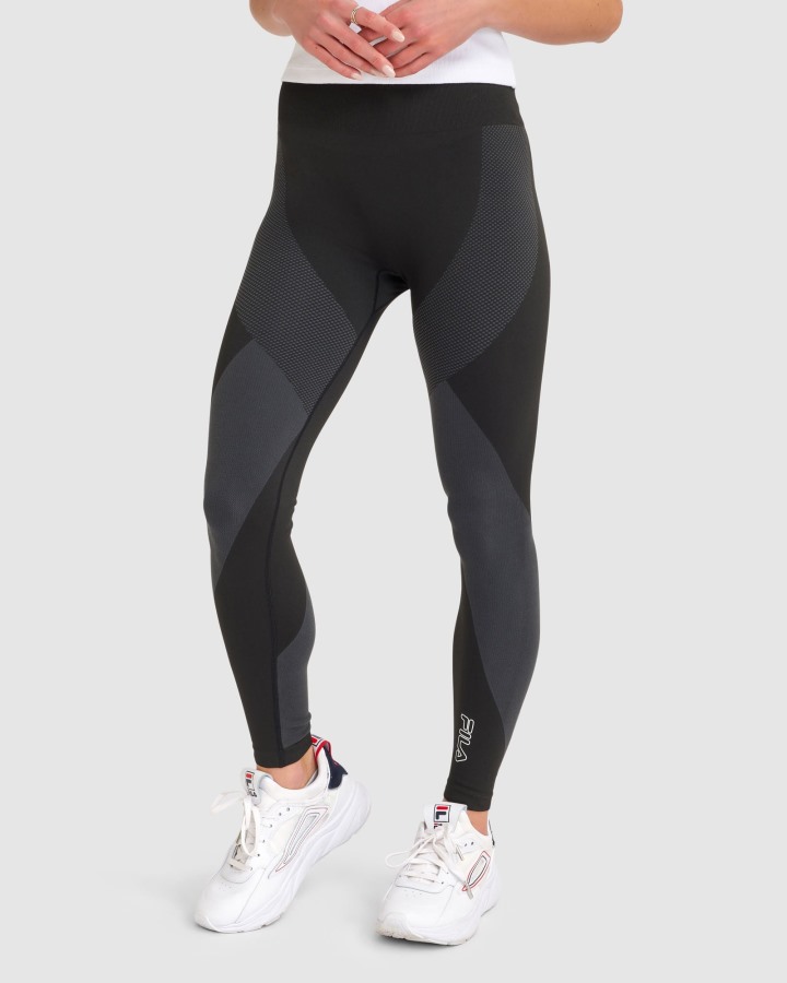 Black Women's Davina Tight Fila Outlets