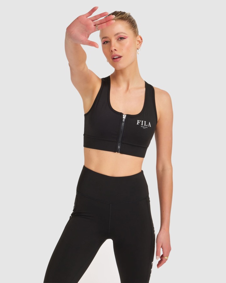 Fila Outlets Women's Elektra Bra Black