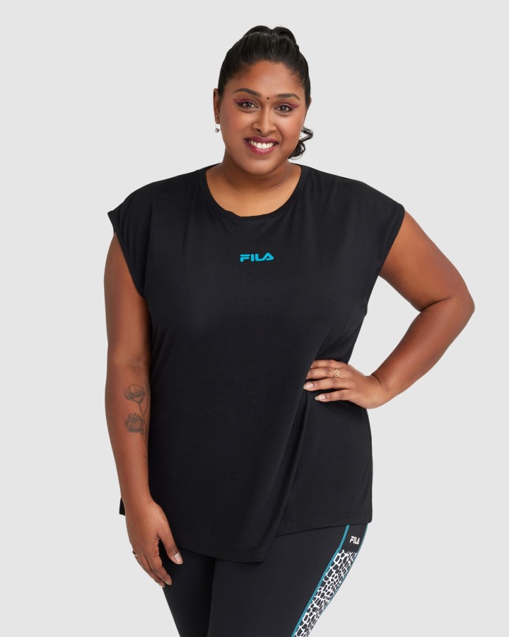 Black Fila Outlets Women's Rebecca Tank