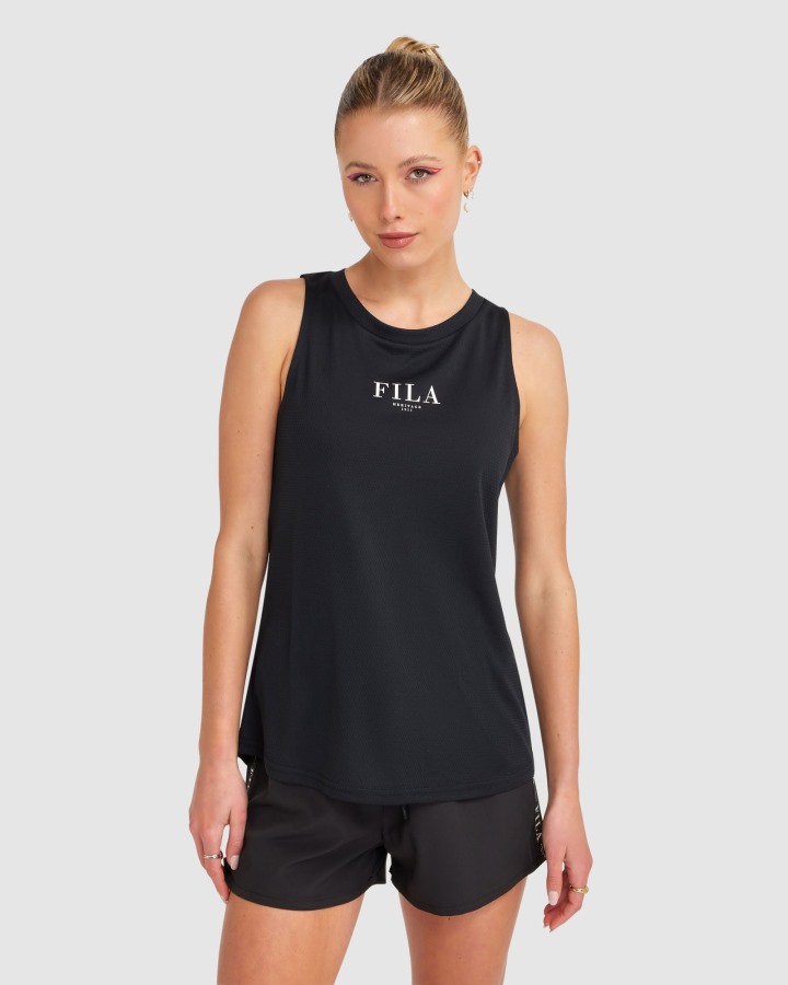 Women's Elektra Tank Fila Outlets Black