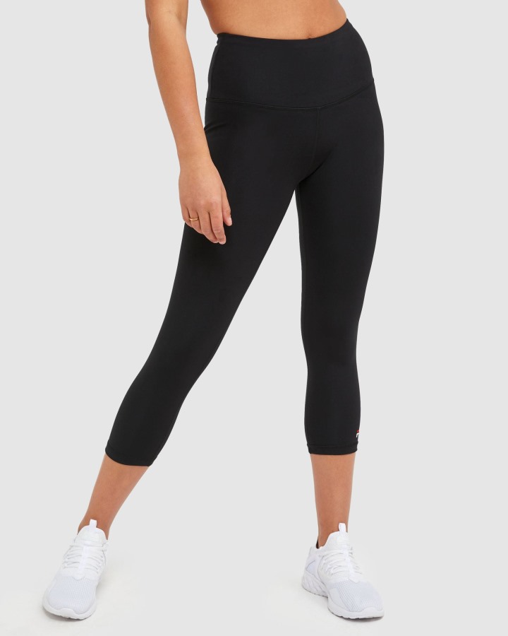 Classic Women's 3/4 Tights Black Fila Outlets