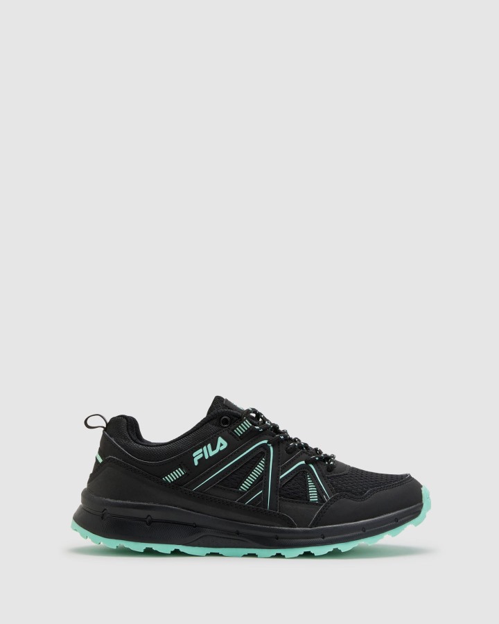Fila Outlets Black/Mint Women's Fila Outlets Andria