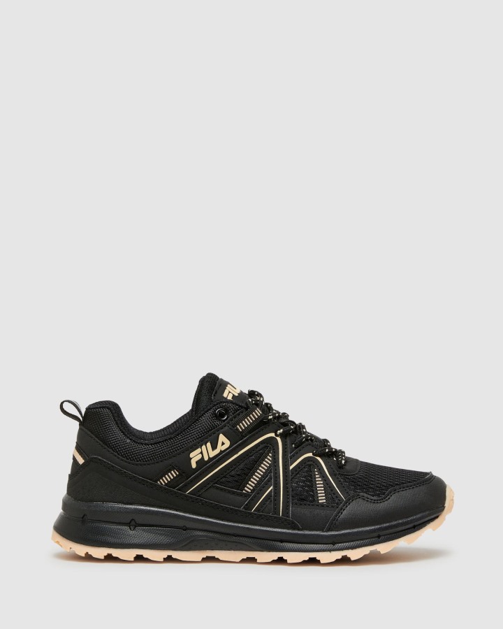 Women's Fila Outlets Andria Black/Peach Fila Outlets