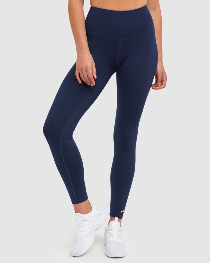 New Navy Classic Women's Full Tight Fila Outlets