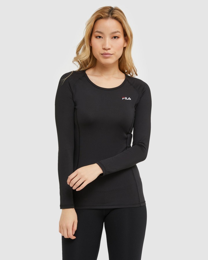 Fila Outlets Classic Women's L/S Tee Black