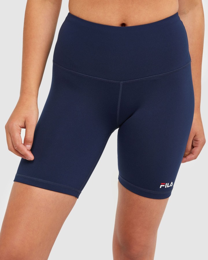 Classic Women's Bike Shorts Fila Outlets New Navy