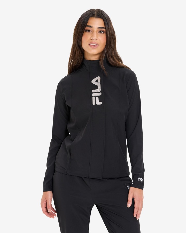 Black Women's Annabelle Jacket Fila Outlets
