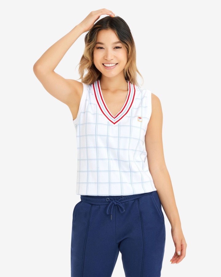 Fila Outlets Women's Oakley Vest White