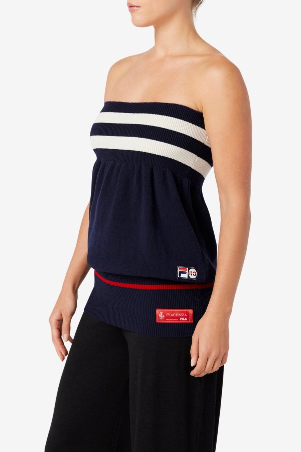Navy/White/Red Fila Outlets Girdle Skirt