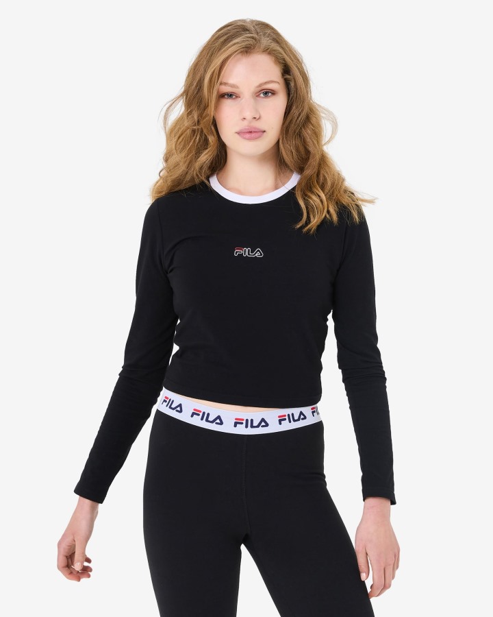 Sage LS Tee Fila Outlets Black