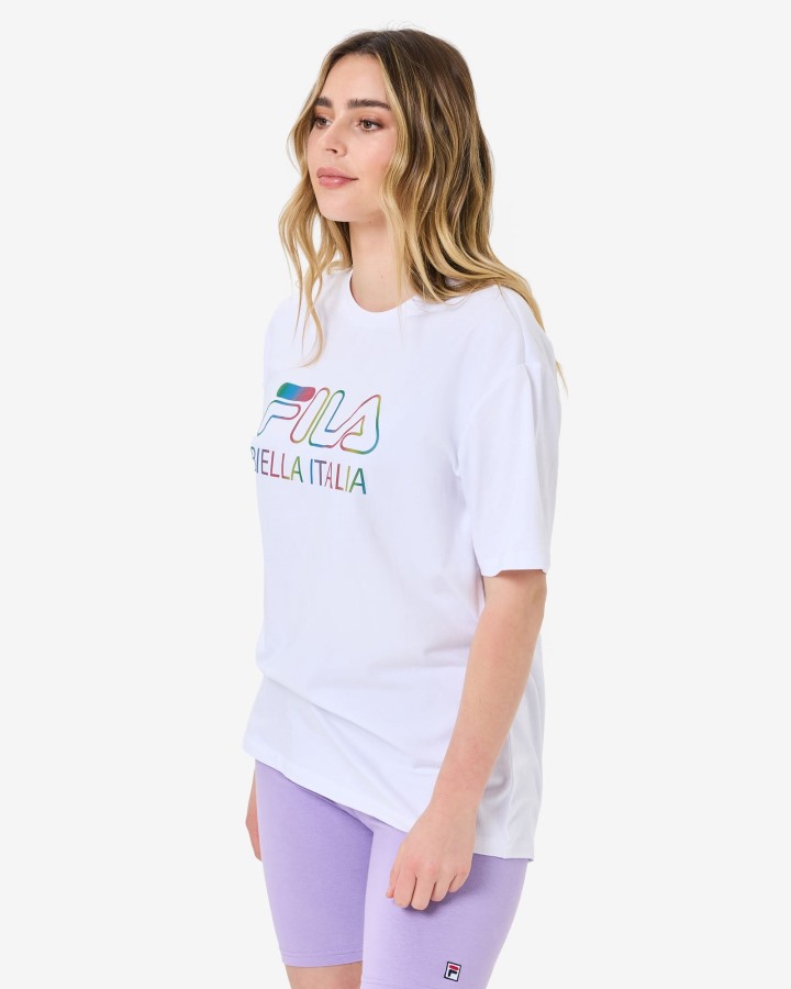 Fila Outlets White Maddy Oversized Tee